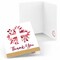 Big Dot of Happiness Pink Elegant Cross - Girl Religious Party Thank You Cards (8 count)